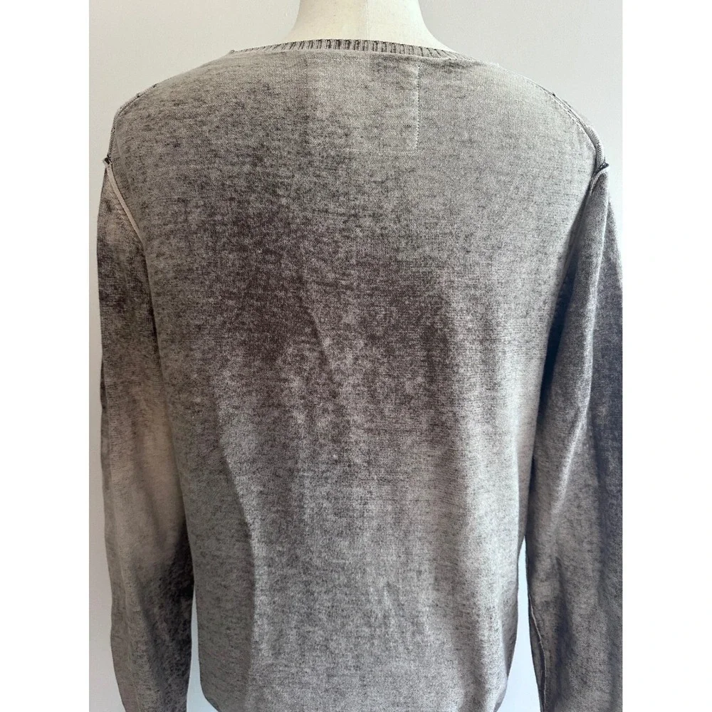 BKE Argyle V-Neck Sweater Pullover Brown‎ Black Gray Casual Long Sleeve
